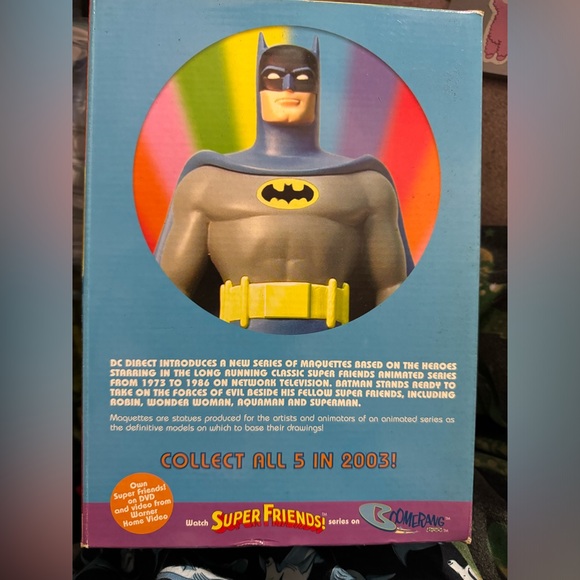 SUPER FRIENDS BATMAN MAQUETTE - Picture 5 of 5